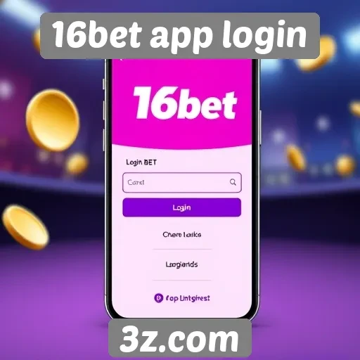 16bet app login | Interface do 16bet app para novos usuários